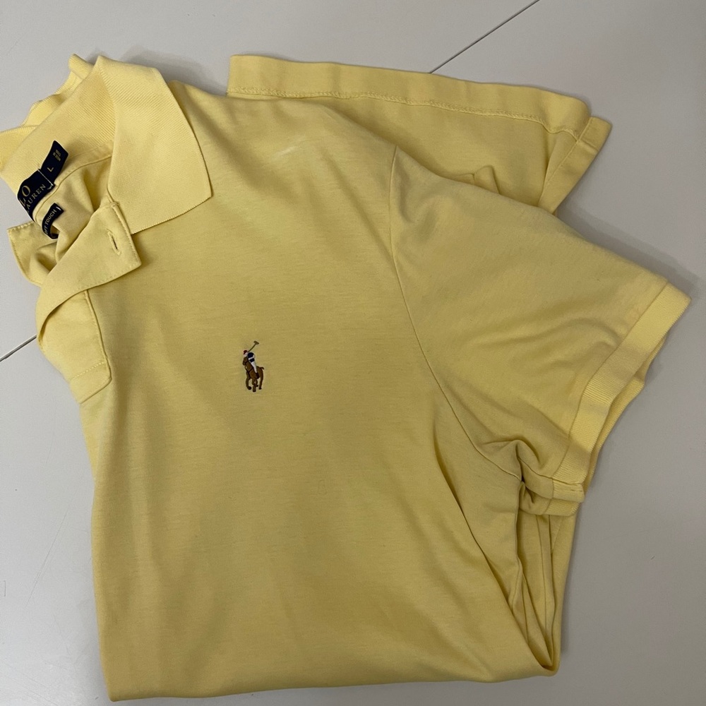 Polo by Ralph Lauren Yellow Polo Shirt